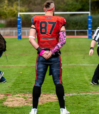 Back of Football Player