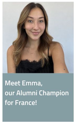 Meet Emma, our alumni champion for France