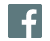 Facebook logo on blue background