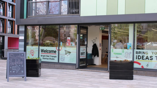 The front of Bright Red Triangle's Startup Studio