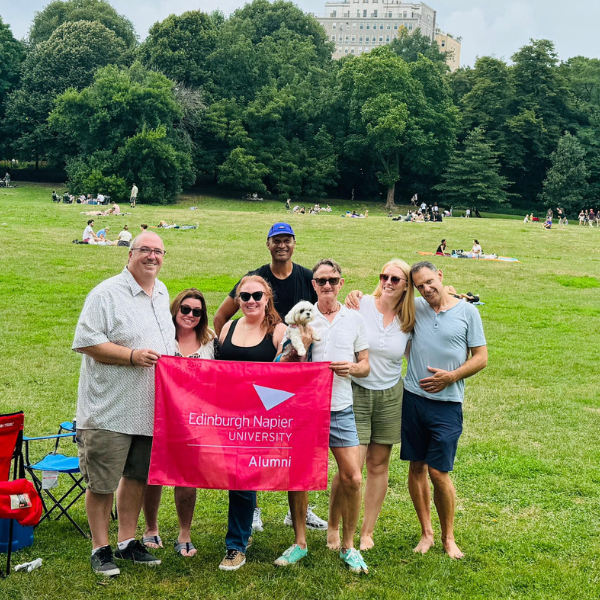 Alumni at a get-together