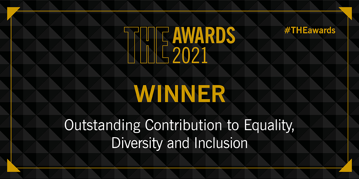 THE Award winner plaque