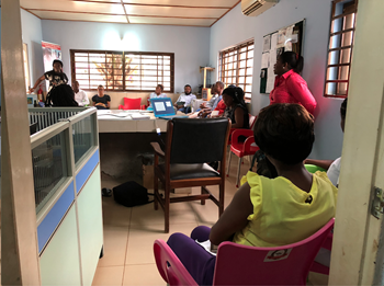 ExtraCECI training session in Ghana