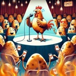 Flyer for SunDate Roast