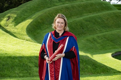 Edinburgh Napier Honorary Graduate Nicky Wilson at Jupiter Artland