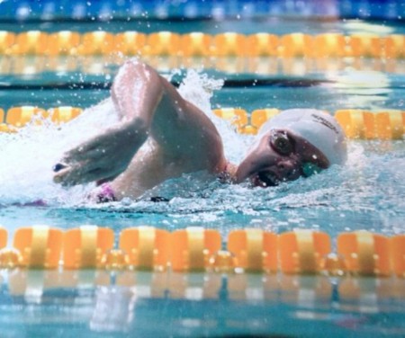 Hope Drummond swimming