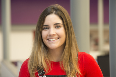 Maria Luque Anguita, student of Computing Science