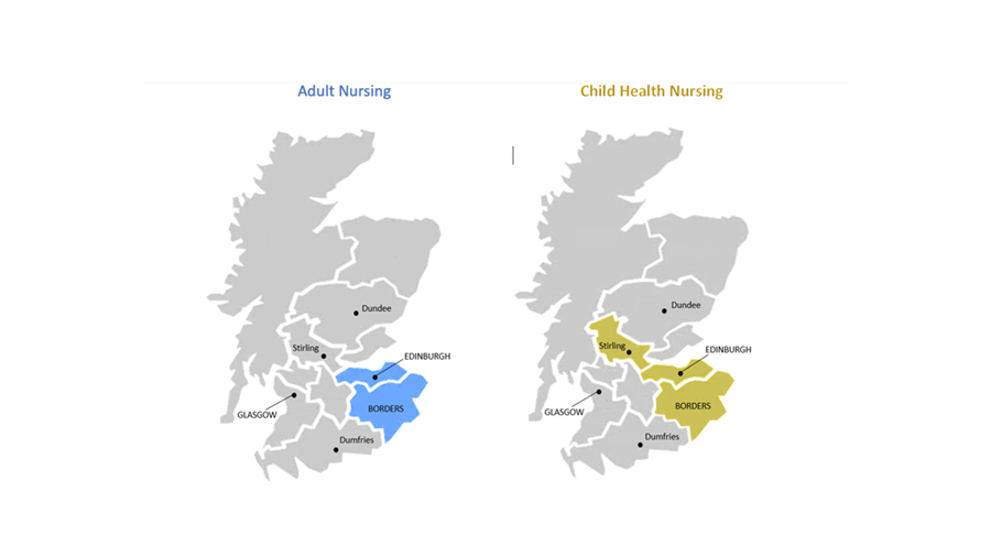 Nursing Placement Map 2